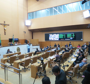 Deputados em plenário (Foto: Glice Rosa)