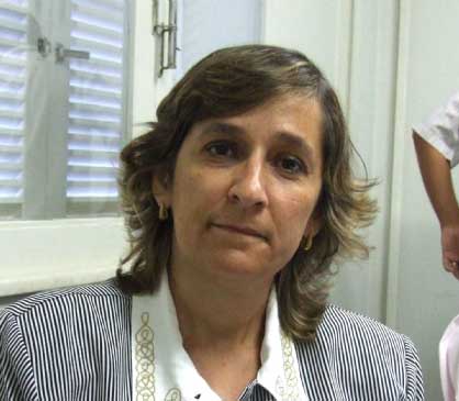 Secretária de Saúde de Lagarto, Dra. Luiza Ribeiro