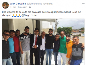 Foto: Facebook do vereador Alex Carvalho (PRB/Lagarto)