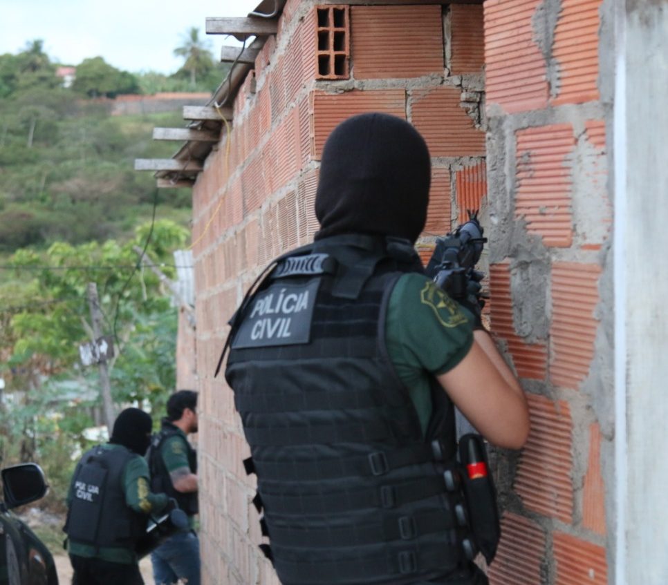 Operação deflagrada em Aracaju (Foto: SSP/SE) 