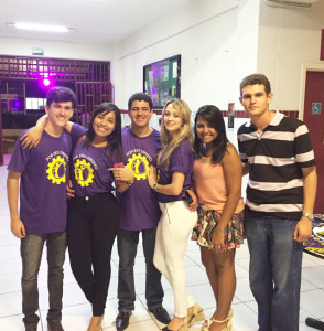 Integrantes da chapa vitoriosa