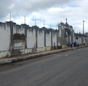 Recuperação das paredes externas