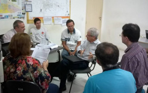 Reunião na sede da SEMOP