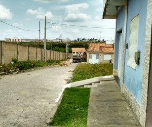 Postes sendo retirados pela Energisa