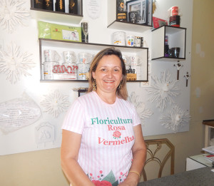 Ivanete Libório (Floricultura Rosa Vermelha)