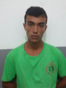 Suspeito preso