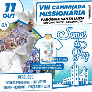 Cartaz oficial da Caminhada