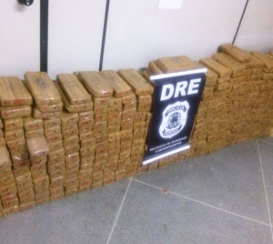 PF/SE apreende 428 kg de maconha e 100 munições (Foto: Ascom PF/SE)