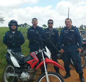 PM recupera moto em povoado