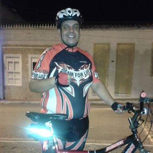 Andrezão membro do Pedal Roda Presa