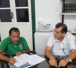 Presidente do L.F.C. e prefeito de Lagarto