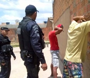 GML fazendo apreensão em bairro de Lagarto