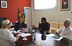 Reunião na Secretaria da Cultura (Secult)