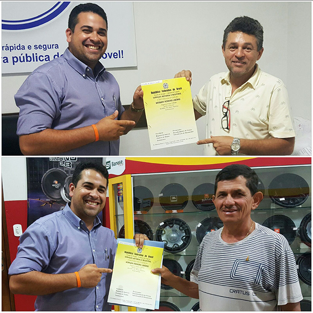 Trabalho de Gabriel Loiola sendo reconhecido pela população