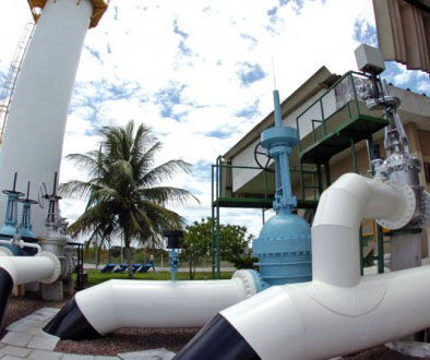 Serviço de água e esgoto