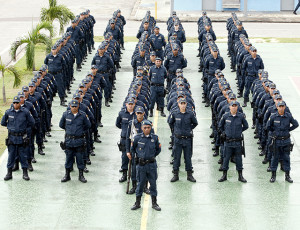 Militares homenageados 