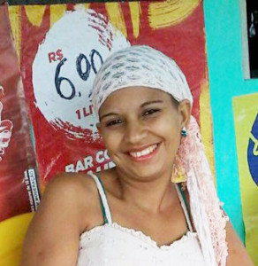 Jovem Mércia dos Santos