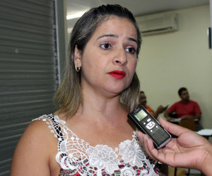 Gerente de habilitação do Detran/SE, Elizangela dos Santos