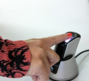 Reciclagem com biometria