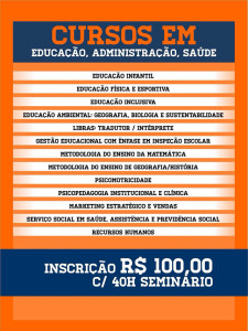 Cursos ofertados