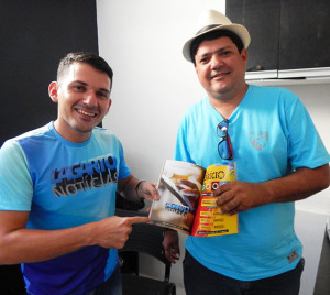 Revista Perfeita sendo destacada
