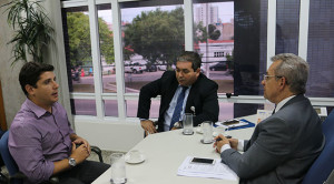 Presidente da Codise visita superintendente CEF