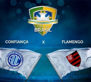 Confiança e Flamengo pela Copa do Brasil