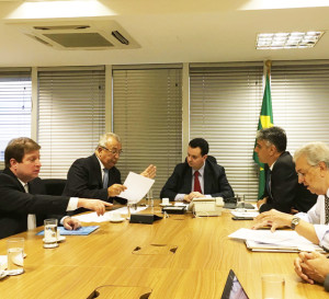 Encontro com ministro das Cidades