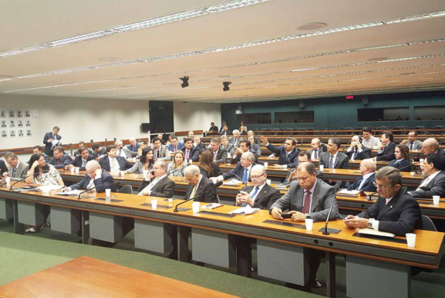 Reunião do PMDB realizada nesta quinta