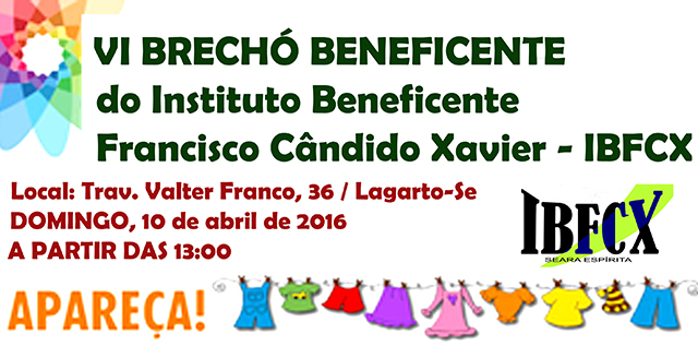 Evento acontece no próximo domingo