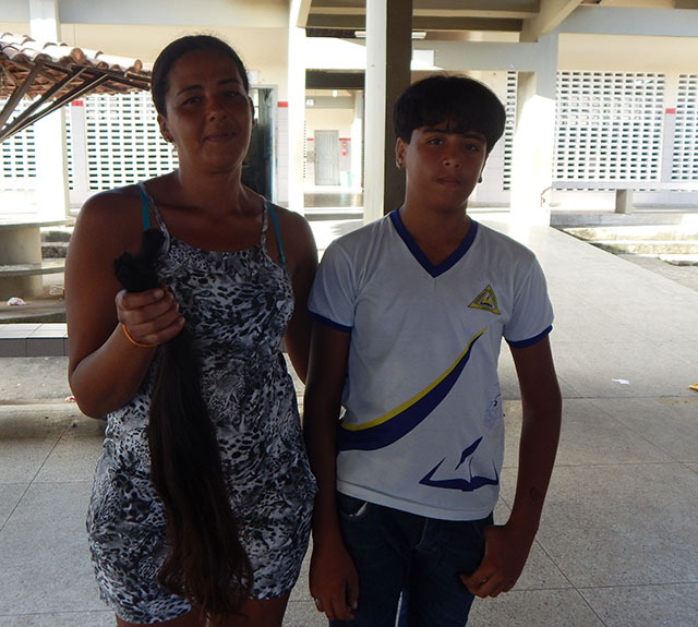 Joseanderson cursa o 7° ano do ensino fundamental no Dom Mário