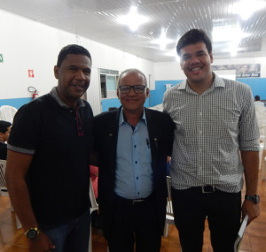 Elias da FUG vereador Enilton e Jerônimo Neto do PMDB Lagarto