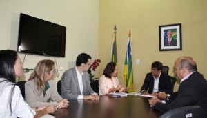 Reunião realizada na sede da SSP