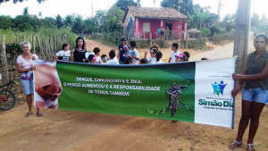 Mobilização nos povoados