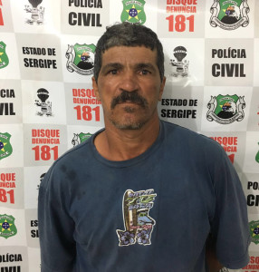 Acusado preso pela Polícia Civil