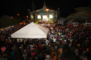Um grande público participou da festa
