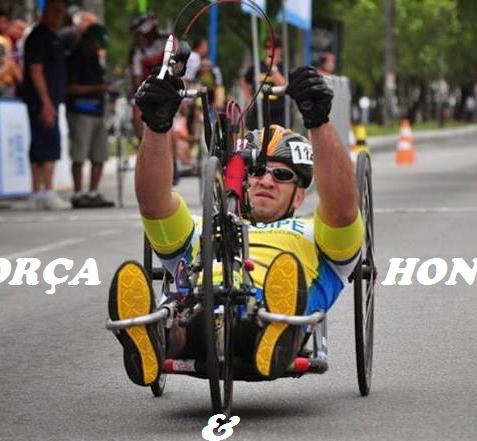 Atualmente é bicampeão brasileiro no Paraciclismo