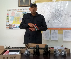 Os equipamentos estão sob posse dos agentes desde o último sábado