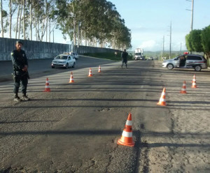 Operação Bloqueio foi realizada na tarde da última sexta