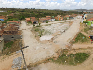 Calçamento do conjunto Loiola II