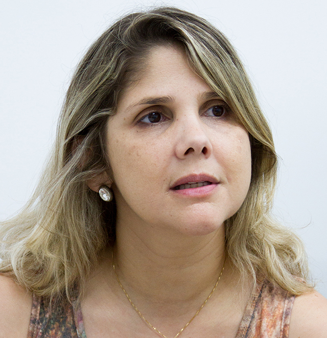 A coordenadora do curso de Medicina no Campus de Lagarto, Evelyn de Oliveira Machado