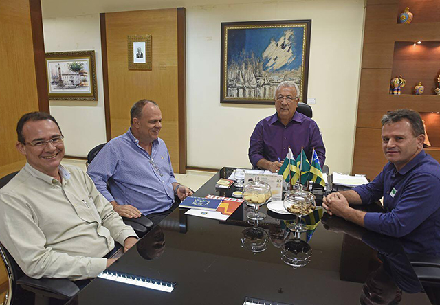 Audiência entre gestores