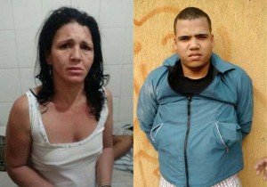 Casal detido