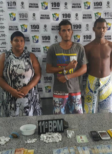 Trio detido