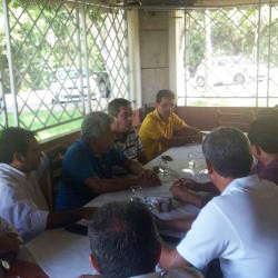 Prefeitos reunidos