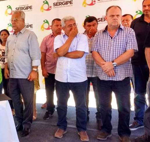 Políticos aliados dos Valadares no palanque de Jackson