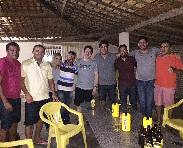 Reunião entre deputado e vereadores de oposição