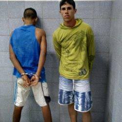 Suspeitos de assaltos
