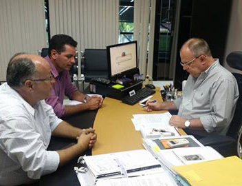 Eraldo Andrade encontro com o vice