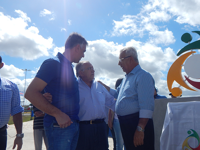 JB, Fábio Reis e João Carlos Paes Mendonça